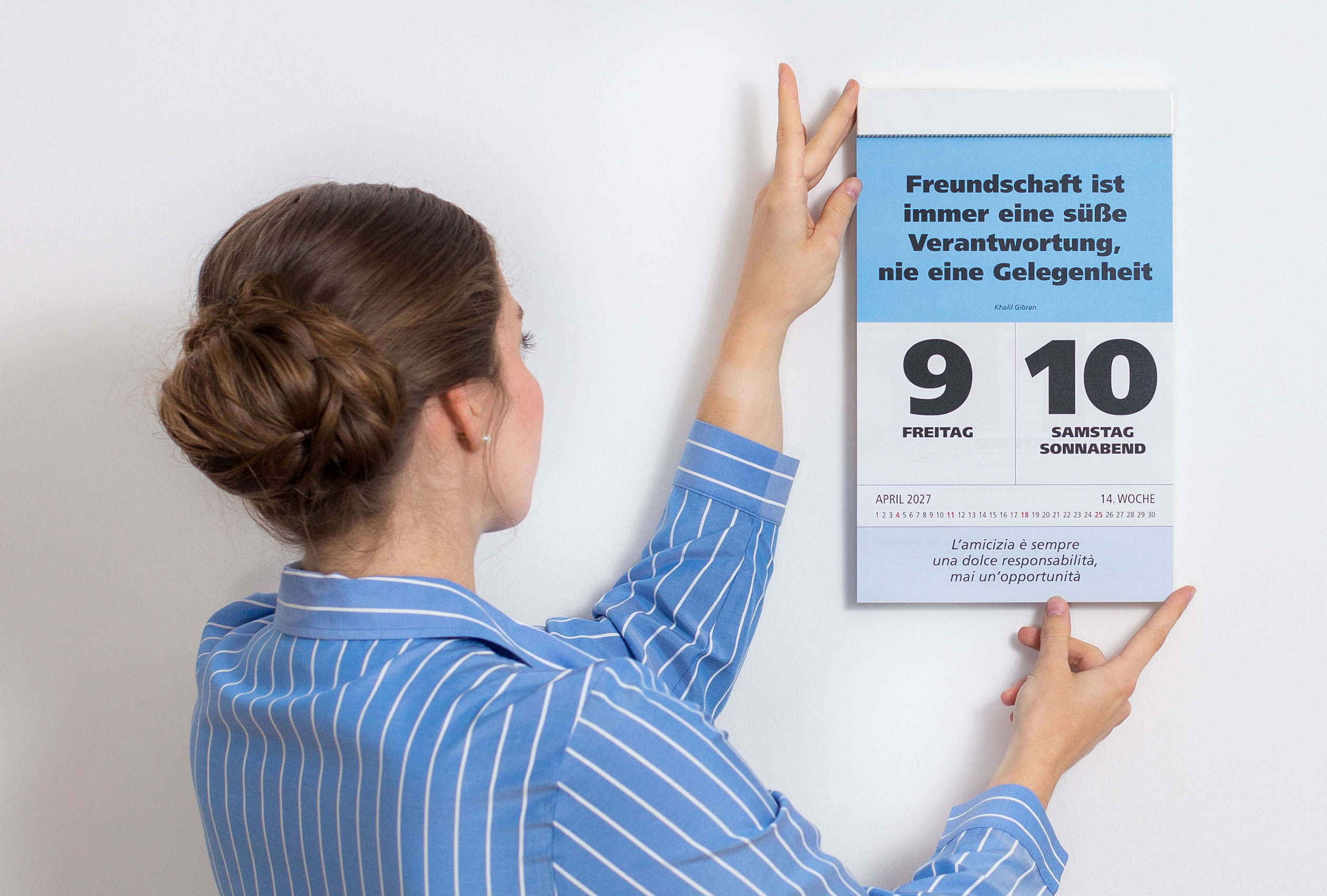 IMPULS-Zwei-(2)Tagesspruch Kalender 2027 - DOPPIO **