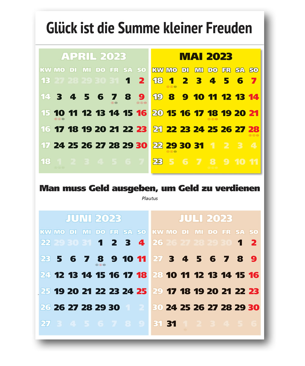 IMPULS-4-Monatsspruch-Kalender 2023*