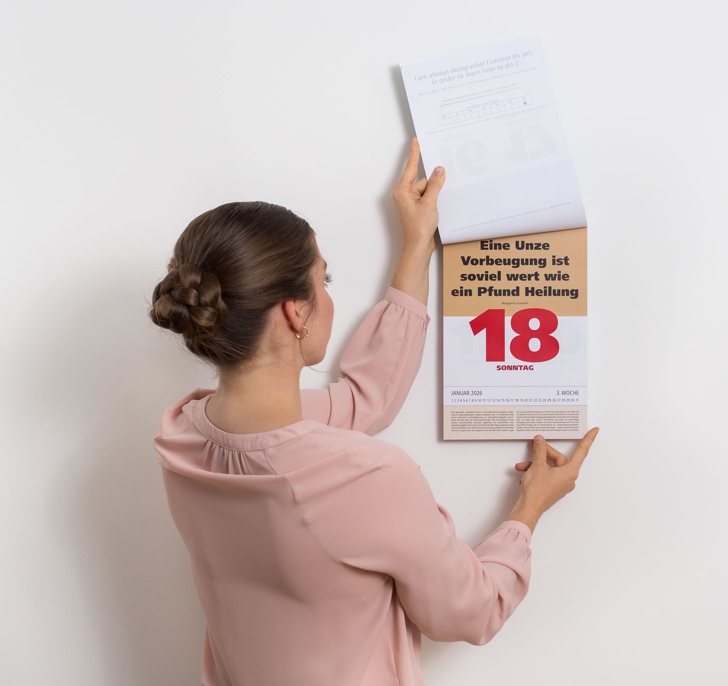 IMPULS-Zwei-(2)Tagesspruch Kalender 2026 - DOPPIO **