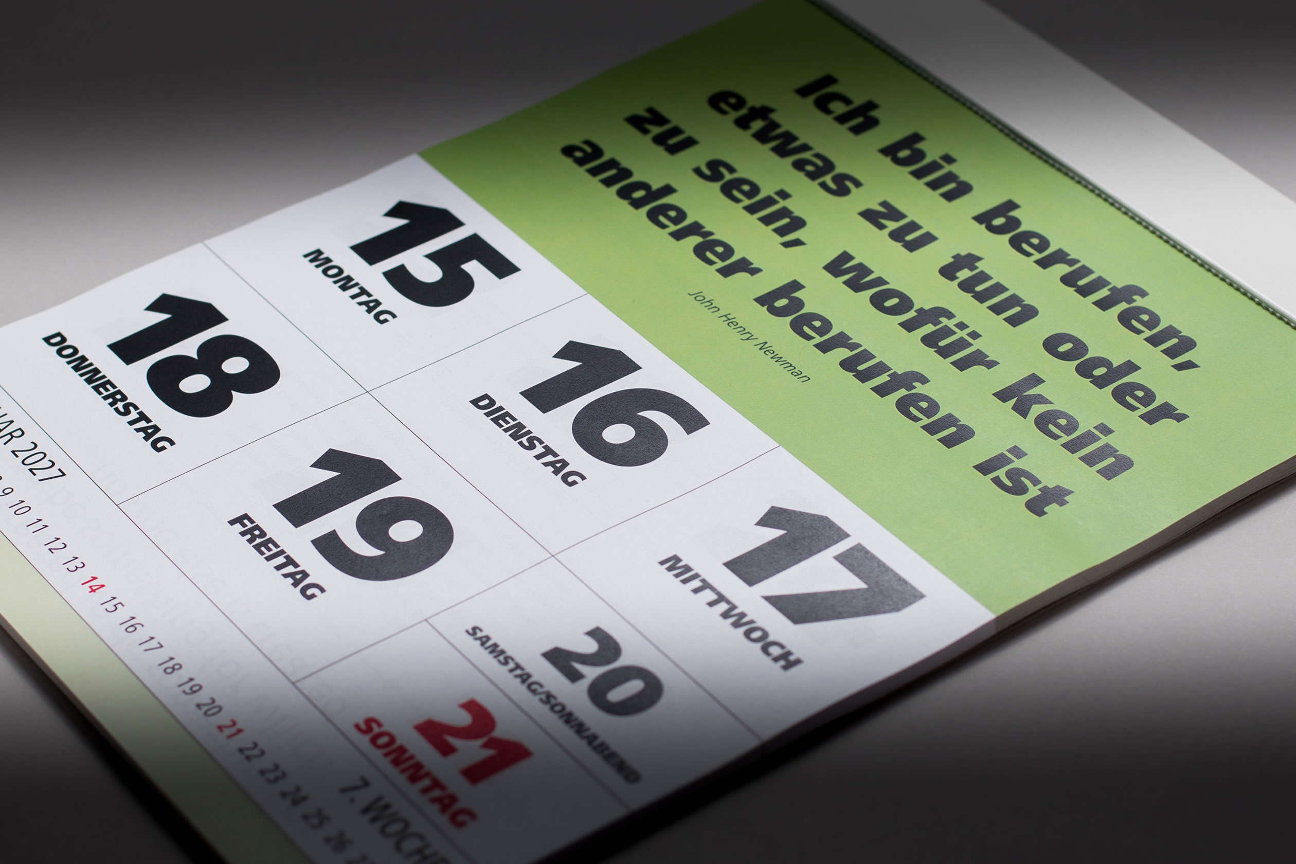 IMPULS-Wochenspruch Kalender 2027 **