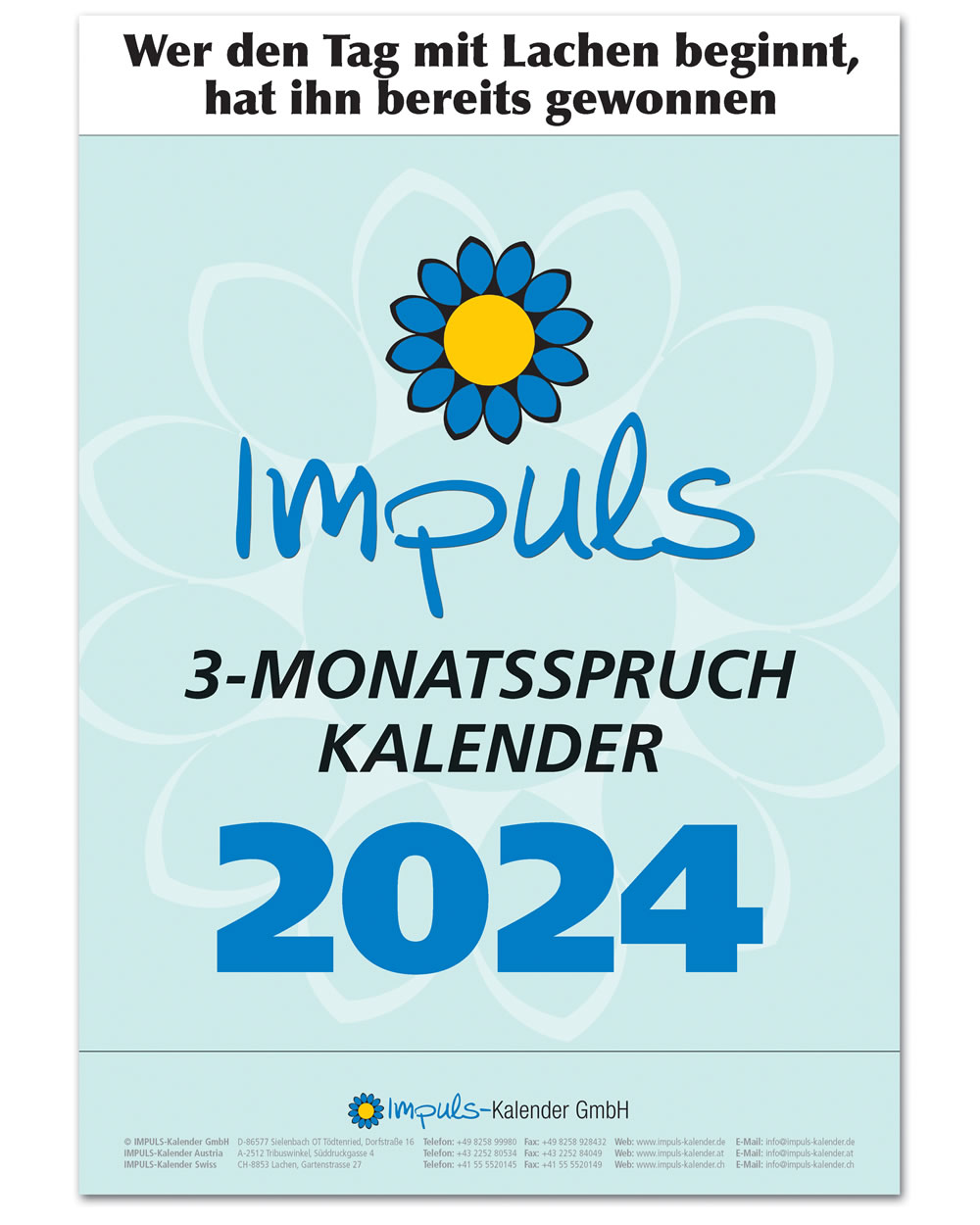 IMPULS-3-Monatsspruch Kalender 2024 **